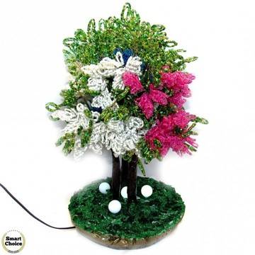 Сувенир – Декоративно дърво от мъниста „Летен спомен“ – 32 см. Модел DM-9025