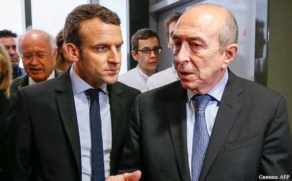 Макрон прие оставката на френския вътрешен министър