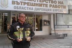 Бургазлия спечели третото място в конкурса Пътен полицай на годината
