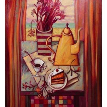 Елмазен гоблен Почерпка за здраве