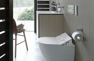 DURAVIT SENSOWASH SLIM – Най-естествената форма на хигиена за Вашата тоалетна.