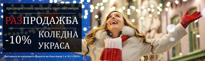 Промоция на Коледна украса