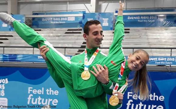 Златно за двамата ни акробати на младежките олимпийски игри в Буенос Айрес