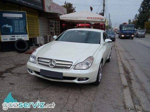 MERCEDES CLS 500 306kc с газов инжекцион Lovato