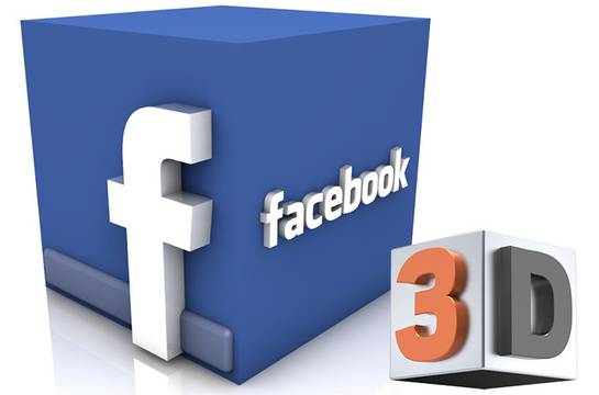 3d снимки във Facebook