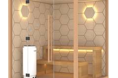 Сглобяема сауна от хемлок „Honey“