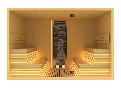 Сглобяема финландска сауна