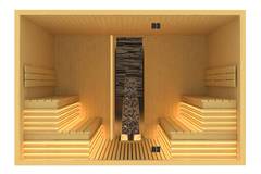 Сглобяема финландска сауна