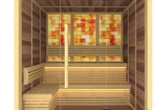 Сауна със солна кабина