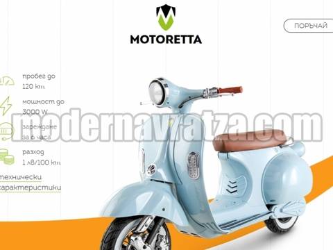 БЪЛГАРСКИЯТ ЕЛЕКТРИЧЕСКИ СКУТЕР МОТОРЕТА СПЕЧЕЛИ НАГРАДА В КОНКУРСА САЙТ НА ГОДИНАТА – Модерна Враца