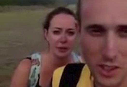 Младоженци избраха екзотична дестинация за сватбеното си пътешествие и за малко не платиха с живота си (СНИМКИ)