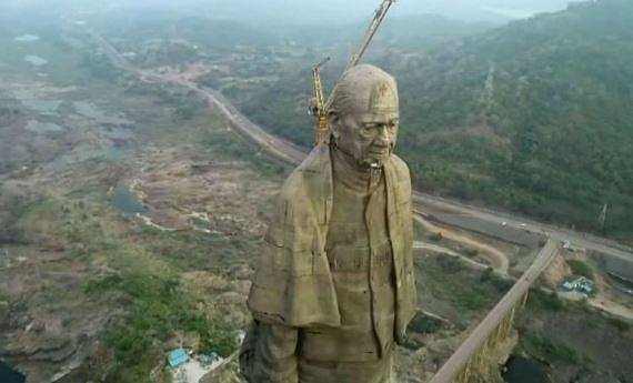 Индия издигна най-високата статуя в света (СНИМКИ)