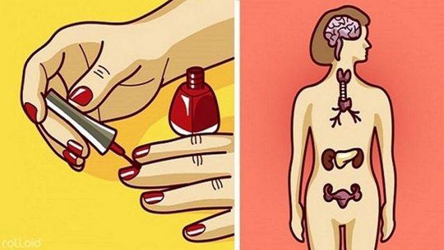 Ето какво се случва с тялото Ви 10 часа след като си лакирате ноктите!