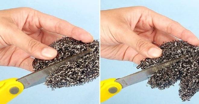 Аз си мислих, че става само за търкане на тигани и тенджери, а тя за колко много неща може да ми послужи, направо се изумих