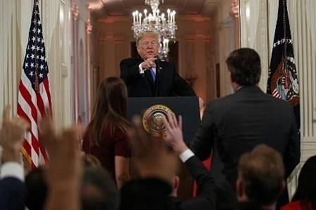 Словесен сблъсък между Доналд Тръмп и журналист от Си Ен Ен