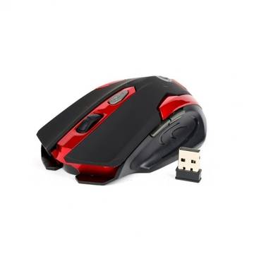 Мишка, ZornWee W130, Безжична, Червен