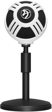 Настолен микрофон Arozzi Sfera White