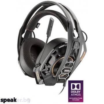 Геймърски слушалки Plantronics RIG 500 PRO HC, Микрофон, Металик