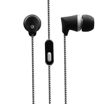 Слушалки Ovleng IL-2, За мобилни устройства, С микрофон, Черен