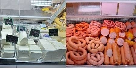 Над половината сирена и колбаси в търговските вериги български