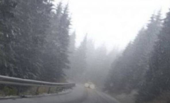 На „Превала“ трупа сняг. Вали и в районите на Пампорово и Рожен