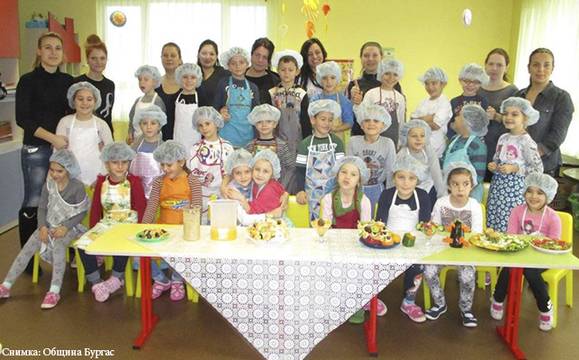 300 деца и родители ще готвят здравословни специалитети в центъра на Бургас