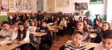 Превенция на наркомании с ученици от II ОУ „Димитър Благоев“