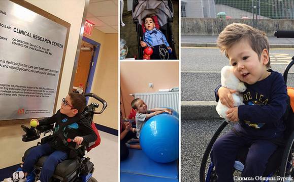 Благотворителната кампания помага на деца със спинална мускулна атрофия