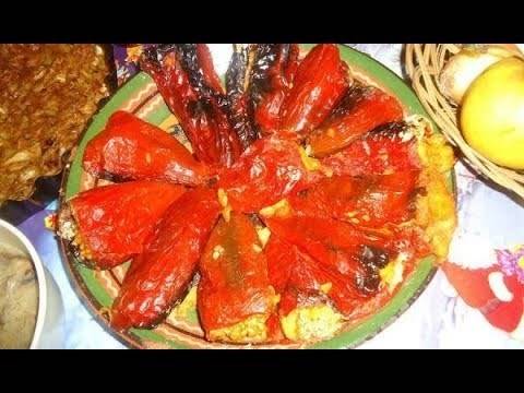 Постни чушки с ориз за Бъдни вечер