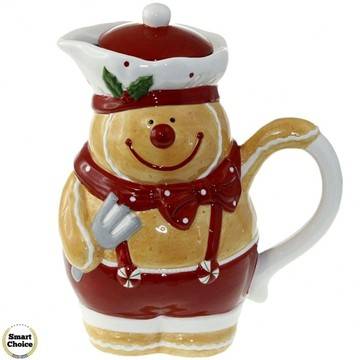 Коледна кана за мляко 24 см. „Коледно мече“. Модел 22-6459