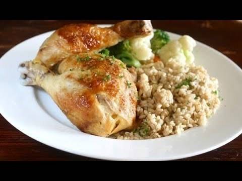 Пиле с ориз