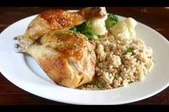 Пиле с ориз