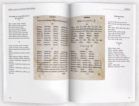 Буквар с различни поучения – Рибен буквар