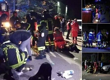 Шестима души загинаха, а 130 са ранени в нощен клуб в Италия