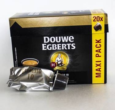 Douwe Egberts Espresso Black Maxi Pack Nespresso 20 бр