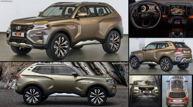 LADA превзема Европа с новият джип Vision 4X4 (СНИМКИ)
