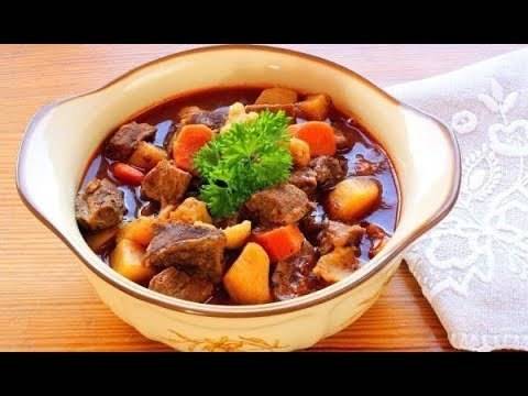 Телешко задушено със зеленчуци