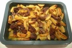 Печено свинско с картофи на фурна