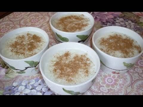 Мляко с ориз и канела