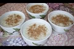 Мляко с ориз и канела