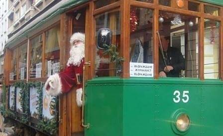 Празничен ретро трамвай ще се движи из столицата от днес до 23 декември