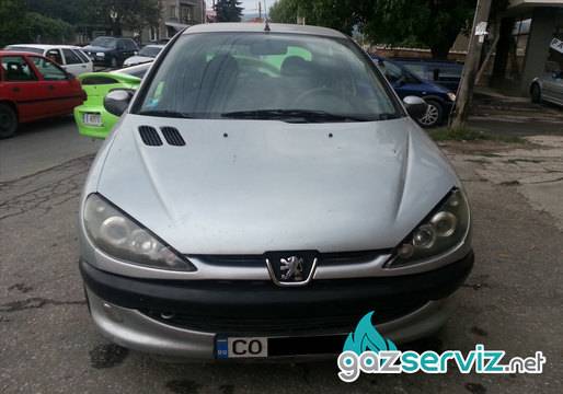 Peugeot 206 с газова уредба Agis