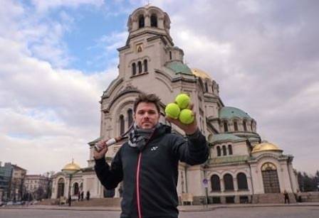 Стан Вавринка на български: Нямам търпение да се видим в София, мои български приятели!