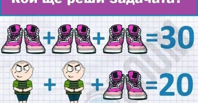 Ето задачата с най-много неверни отговори в света.