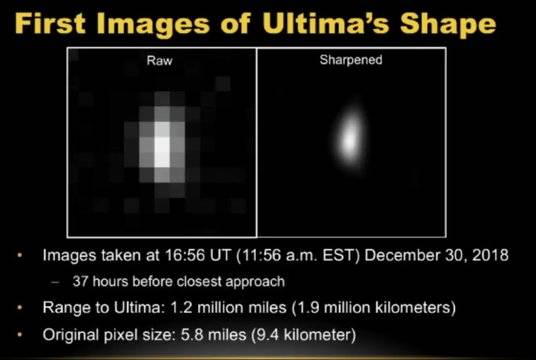 Изненада: първите по-подробни снимки на Ултима Туле показват, че тази малка планета не е кръгла!