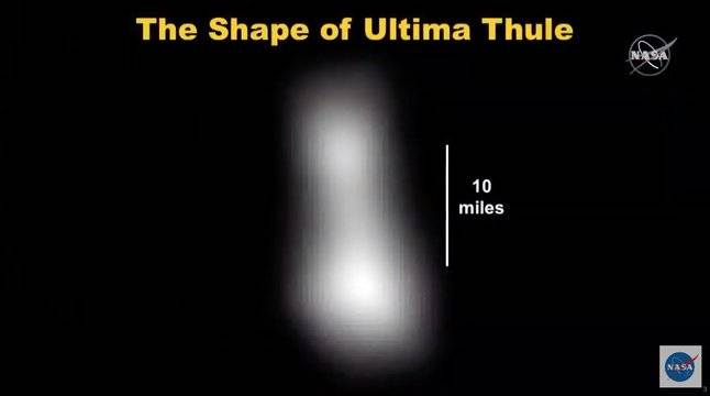 НАСА публикува последната снимка на Ултима Туле, заснета преди самото облитане