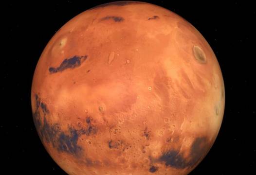 Вижте изумителни кадри от ледения кратер Корольов на Марс (СНИМКИ)