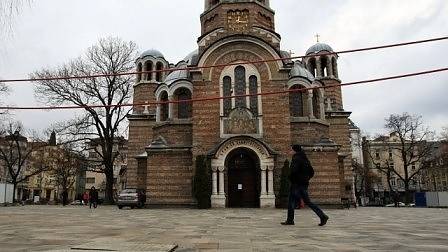 Вандали надраскаха църквата „Св. Седмочисленици“ в София (СНИМКИ)