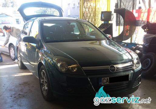 Opel Astra H с газов инжекцион Agis