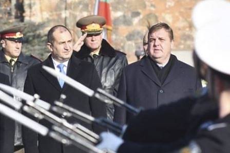 Президент, министър и началник на отбраната заедно на Богоявление